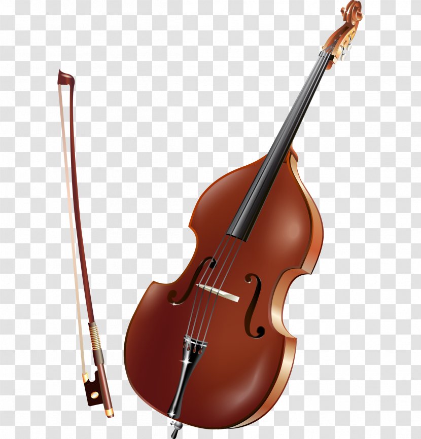 Musical Instrument Violin Cello - Flower - Creative Transparent PNG