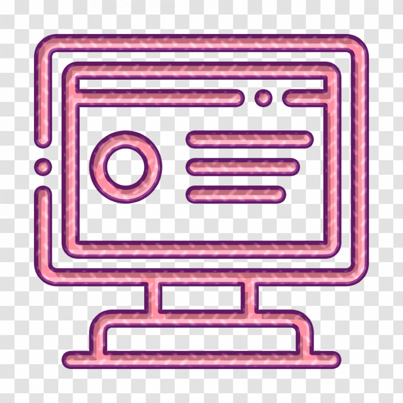 Computer Icon Screen Icon Webpage Icon Transparent PNG