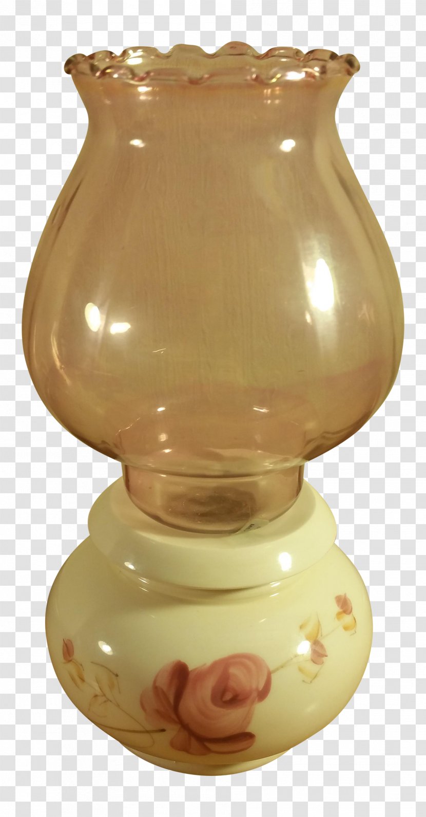 Vase Ceramic Urn - Hand Painted Candle Transparent PNG