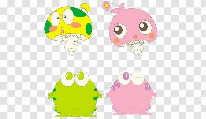 The Frogs Cartoon - Material - Color Frog Transparent PNG