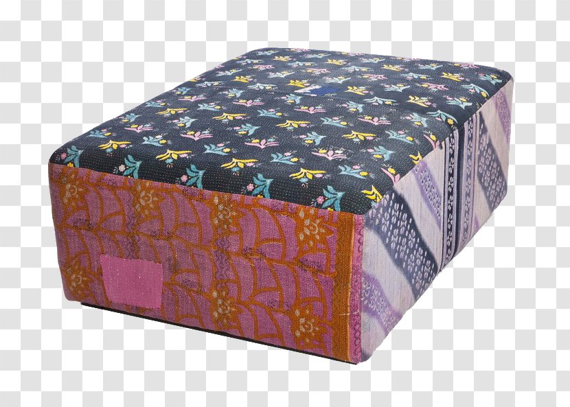 Tuffet Table Foot Rests Quilt Furniture - Flower Transparent PNG