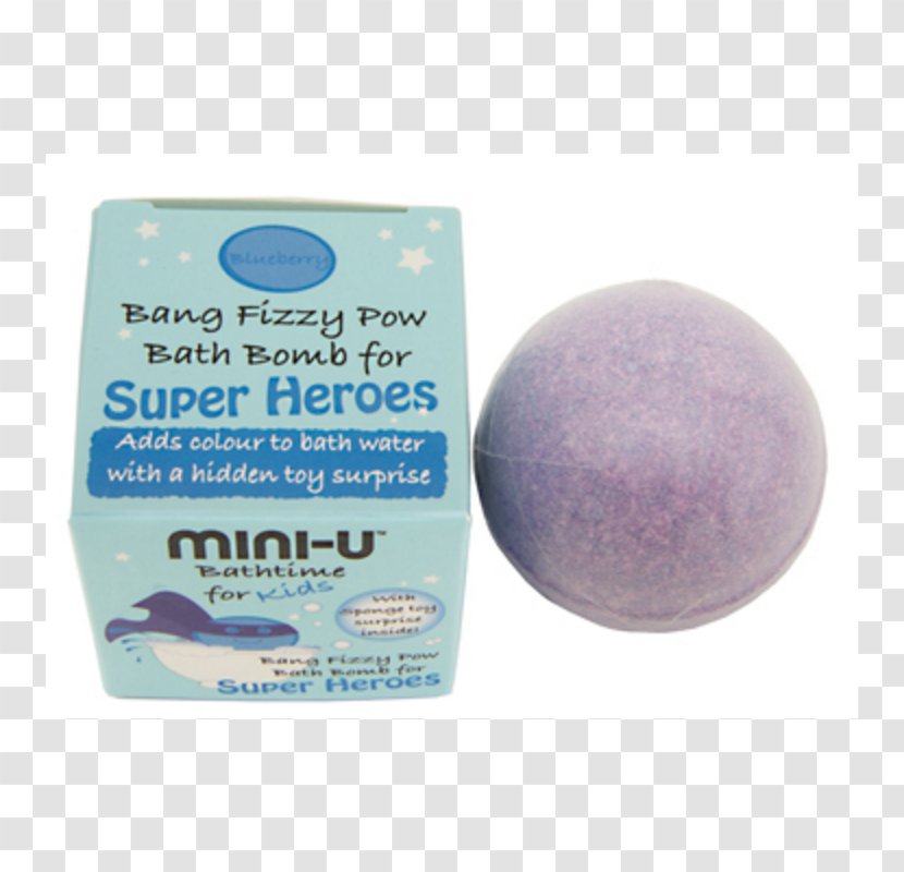 Bath Bomb Purple Blue Bathing - Watercolor Transparent PNG