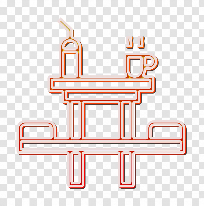 Home Equipment Icon Dinner Table Icon Transparent PNG