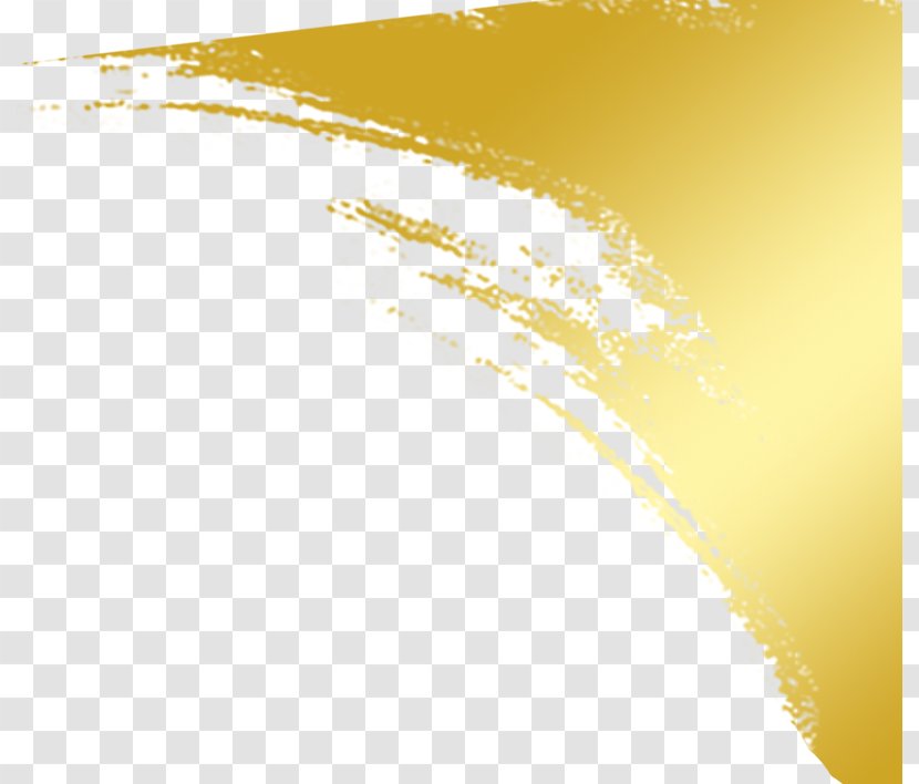 Paint Ink Gold - Calligraphy Transparent PNG