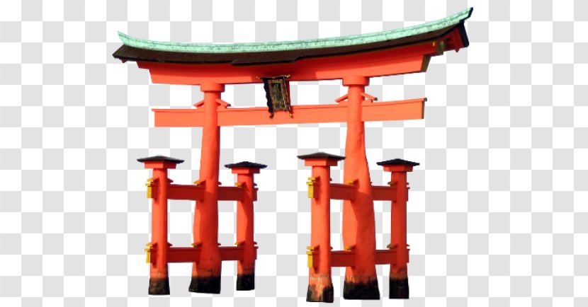 Itsukushima Shrine Fushimi Inari-taisha Torii Do Santuário - Table - Tourist Attraction Transparent PNG