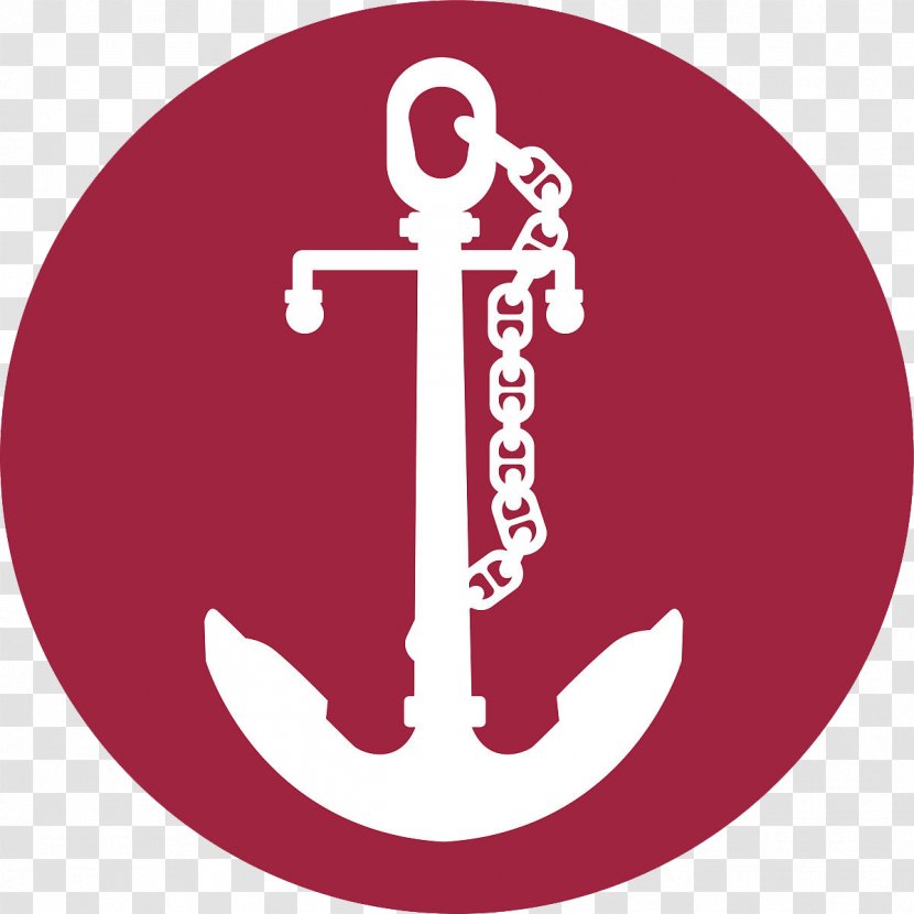T-shirt Anchor Ship Watercraft - Symbol - Red Transparent PNG