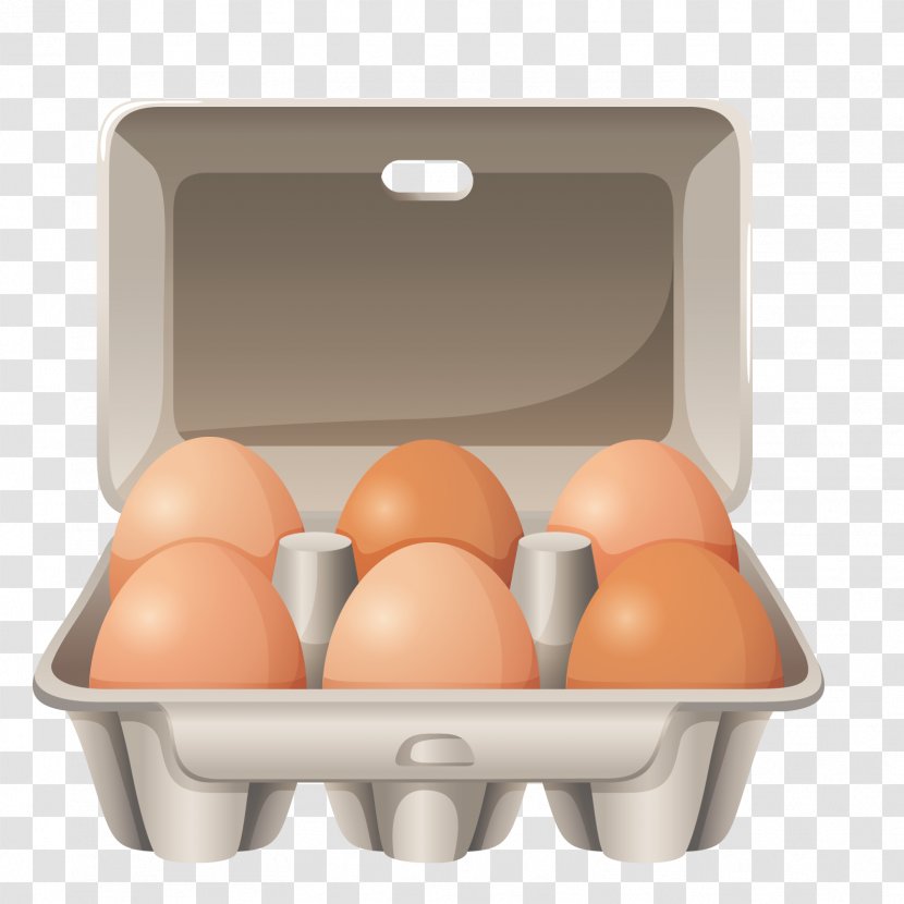 Fried Egg Chicken Carton - White - Vector A Stack Of Eggs Transparent PNG
