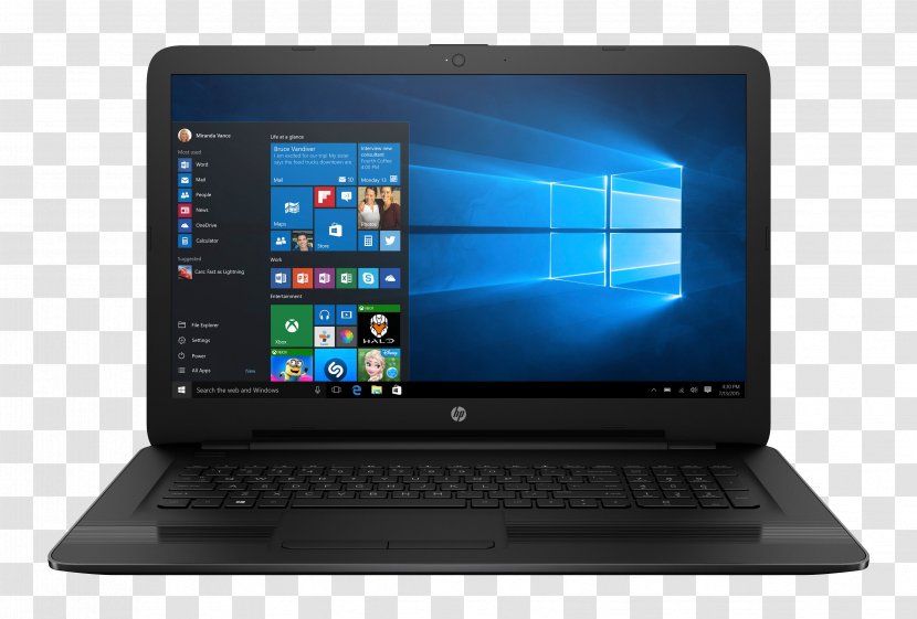 Laptop Hewlett-Packard Acer Aspire Windows 10 - Computer Hardware Transparent PNG