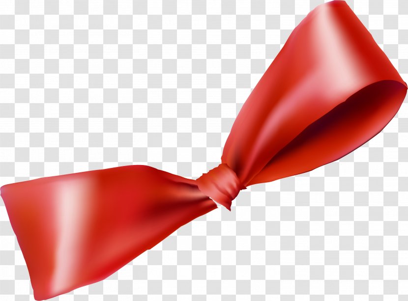 Bow Tie Red Necktie Transparent PNG