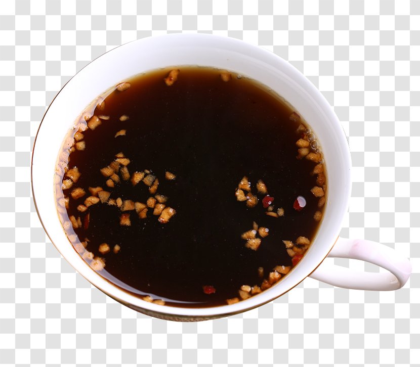Ginger Tea Dandelion Coffee Jujube - Soup - Brown Sugar Transparent PNG