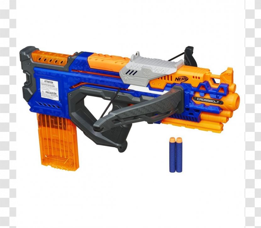 NERF N-Strike Elite Crossbolt Blaster Amazon.com Toy - Nerf Transparent PNG