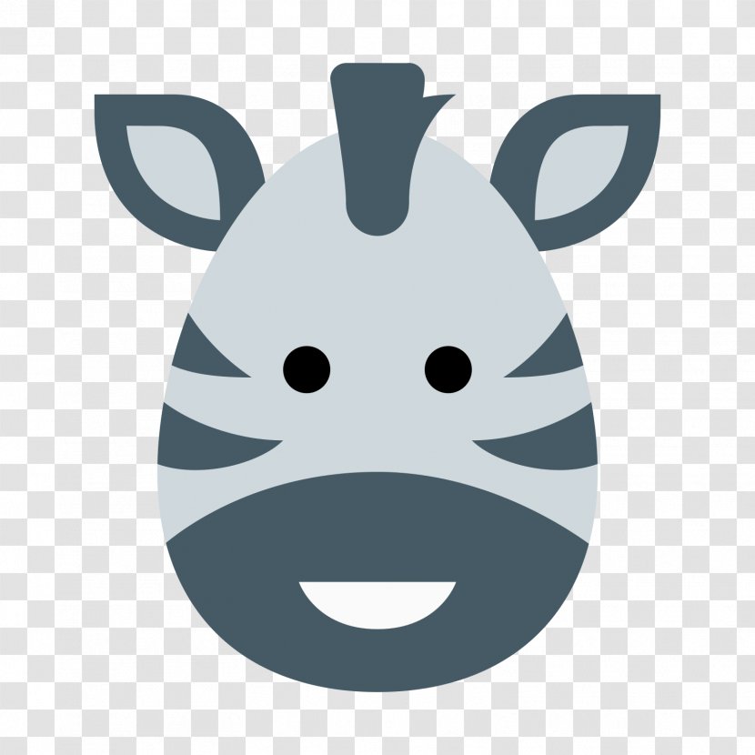 Clip Art - Nose - Zebra Transparent PNG
