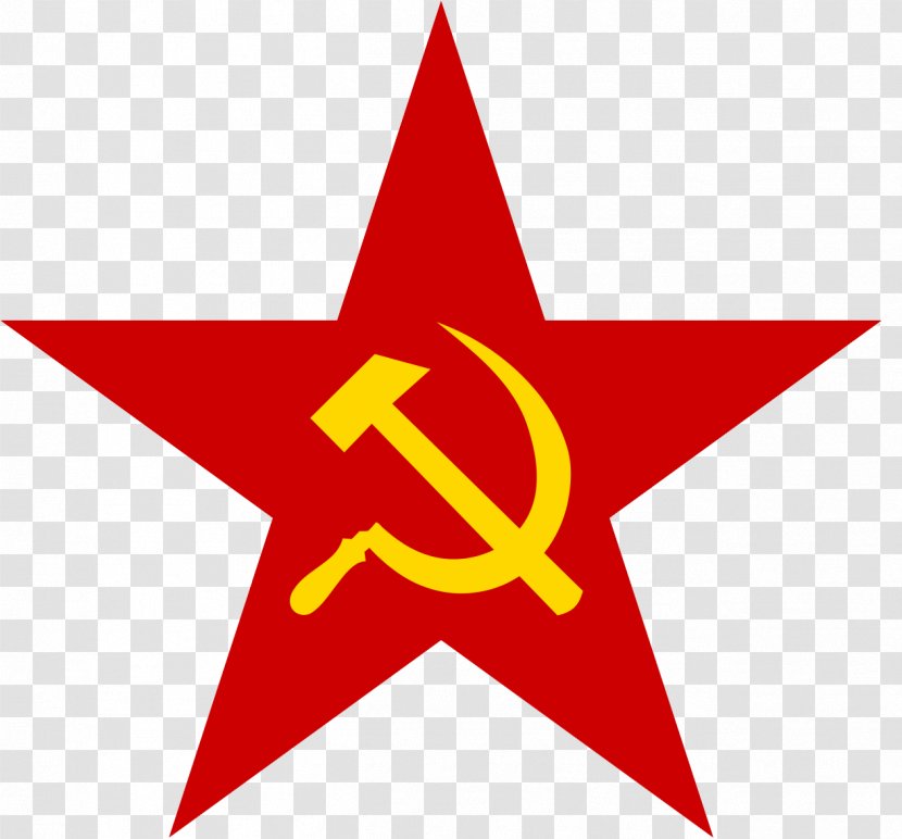 Soviet Union Russian Revolution Hammer And Sickle Red Star Communism - Martillo Transparent PNG