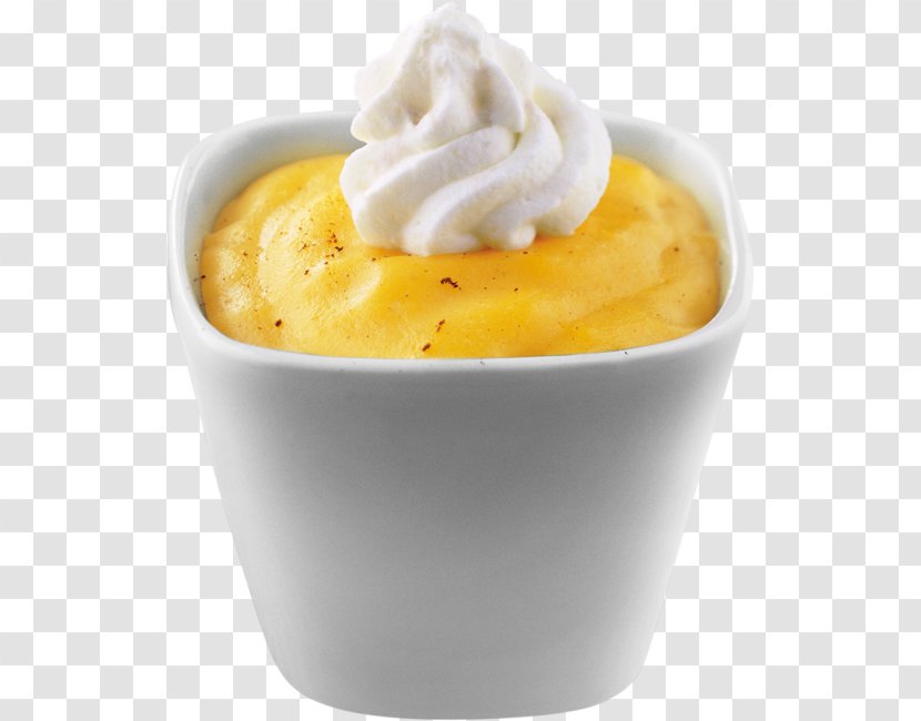 Custard Ice Cream Cupcake Vanilla - Whipped Transparent PNG