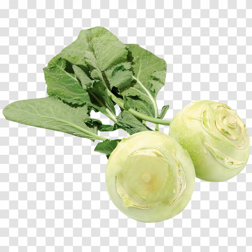 Cruciferous Vegetables Kohlrabi Cabbage Turnip Natural Foods - Food Transparent PNG