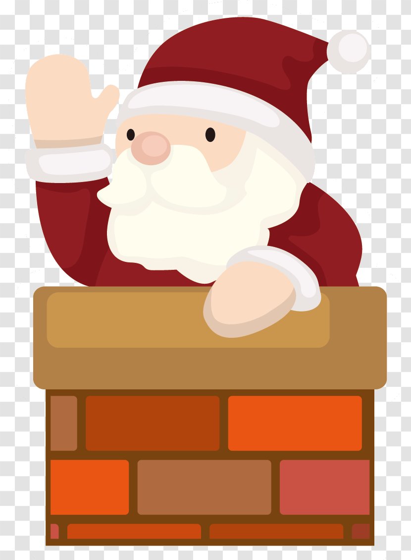 Santa Claus Christmas Wedding Invitation - Cosmetics Transparent PNG