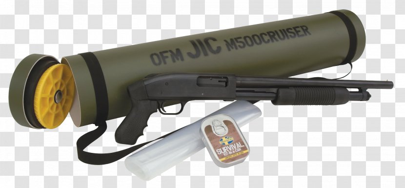 Mossberg 500 O.F. & Sons Pump Action Firearm Maverick - Gun Transparent PNG