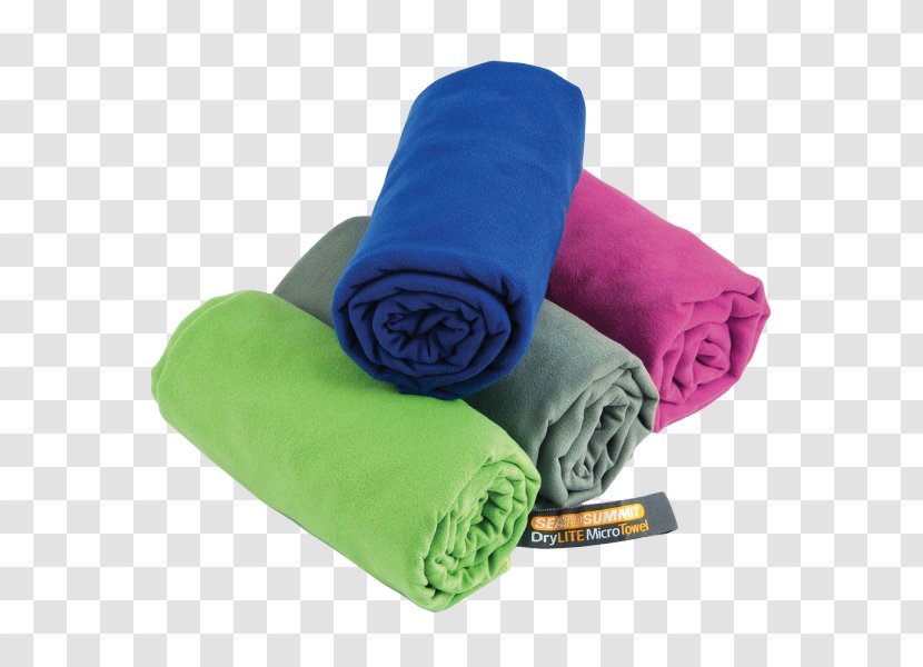Towel Sea Microfiber Travel Drying - Textile - Green Eucalyptus Transparent PNG