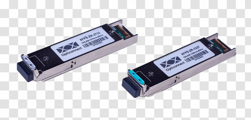 XFP Transceiver Small Form-factor Pluggable Single-mode Optical Fiber - Electronics Accessory - Xfp Transparent PNG