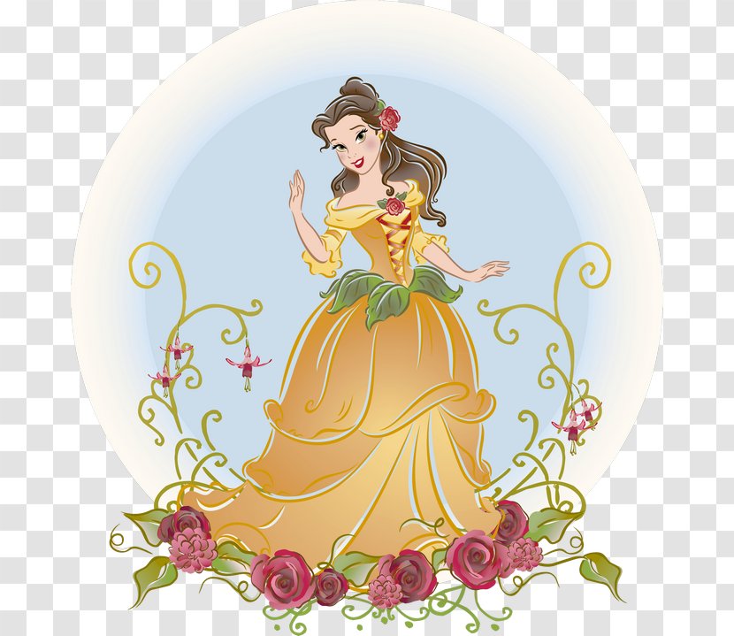 Belle Beast Disney Princess Ariel - Costume Design Transparent PNG