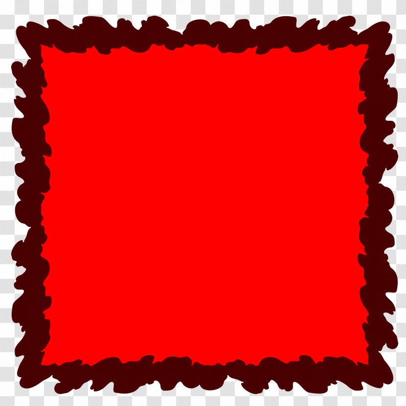 Red Frame - Display Resolution - Point Transparent PNG
