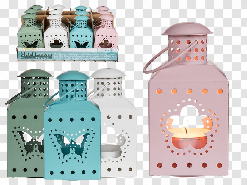 Metal Lantern Candlestick Tealight - Strawberry - Decorative Transparent PNG