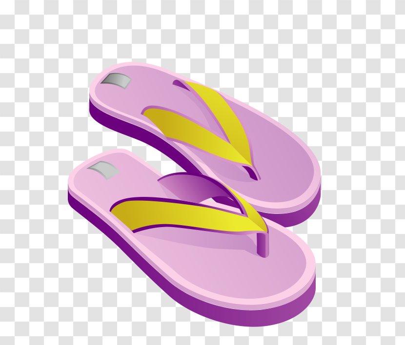 Slipper Flip-flops - Cross - Pink Slippers Red Transparent PNG