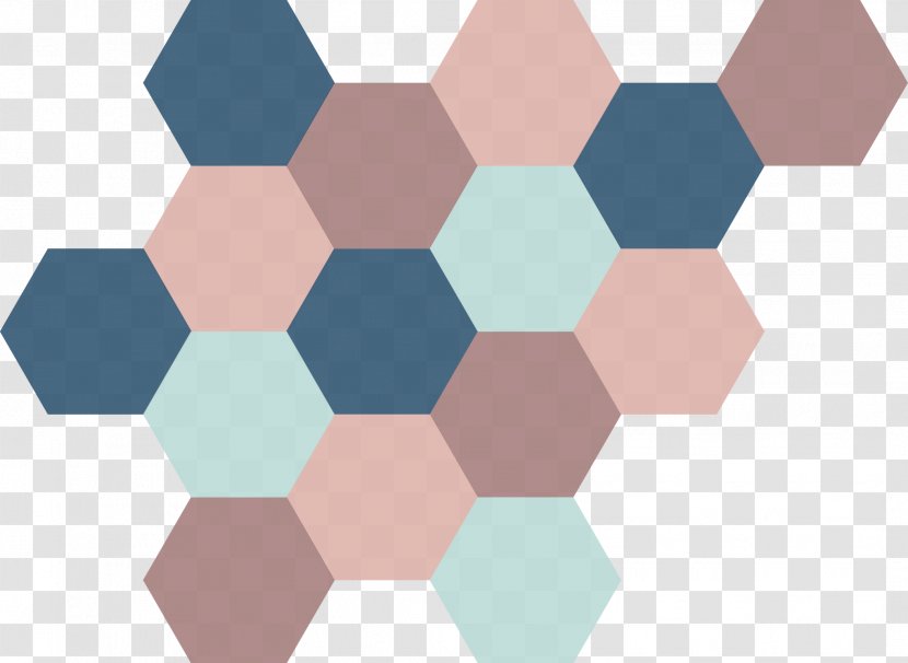 Hexagon AB Angle Pattern - Mood Board - Design Transparent PNG
