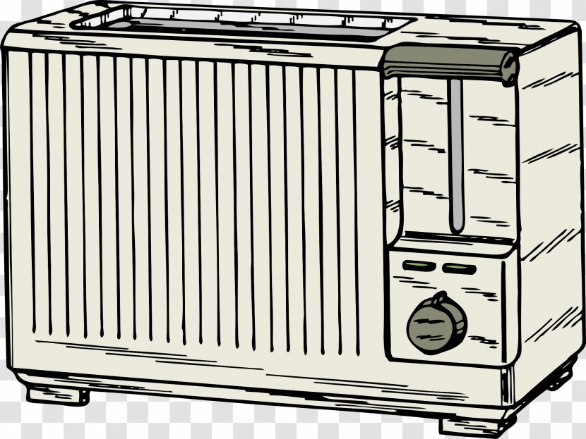 Toaster Microwave Ovens Clip Art - Toast - Oven Transparent PNG