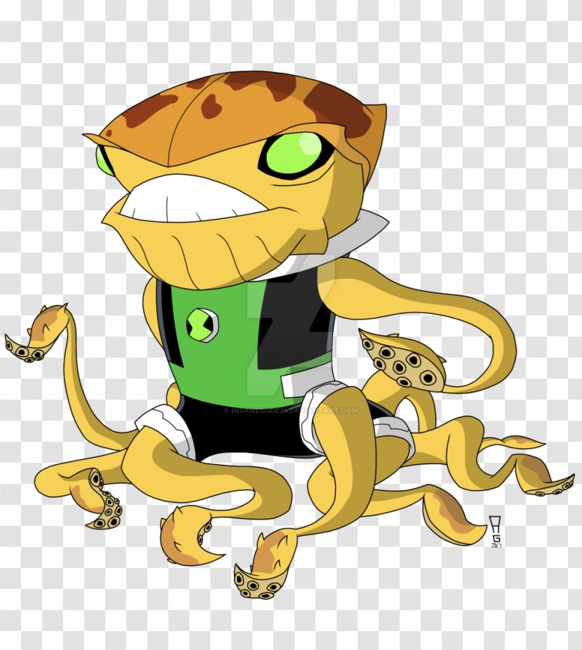 Ben 10 DeviantArt Cartoon Network - Reptile - Gucci Mane Transparent PNG