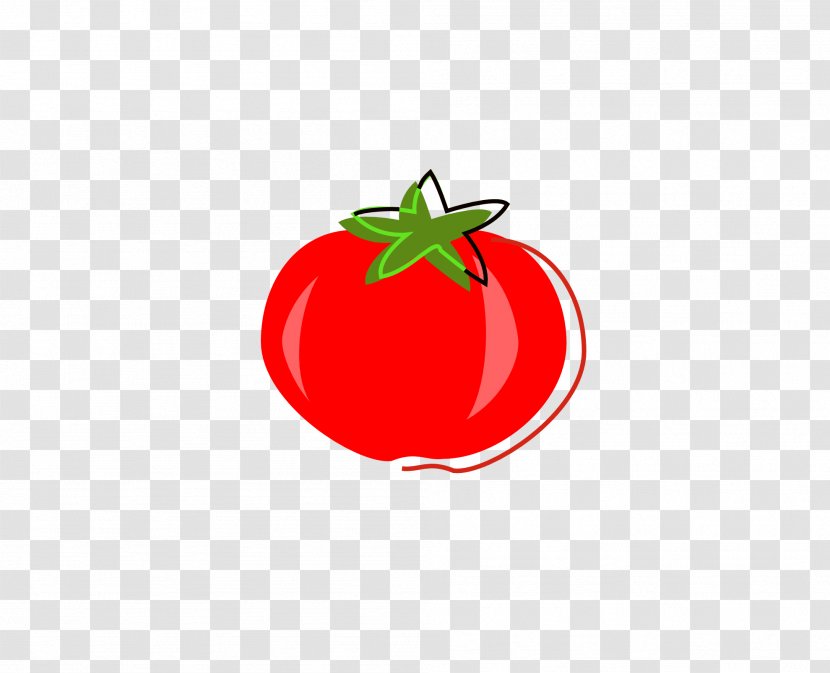 Tomato Red Strawberry Apple - Cliparts Transparent PNG