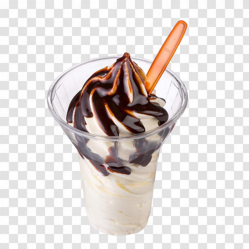 Sundae Chocolate Ice Cream Parfait - Frozen Dessert - Iced Transparent PNG