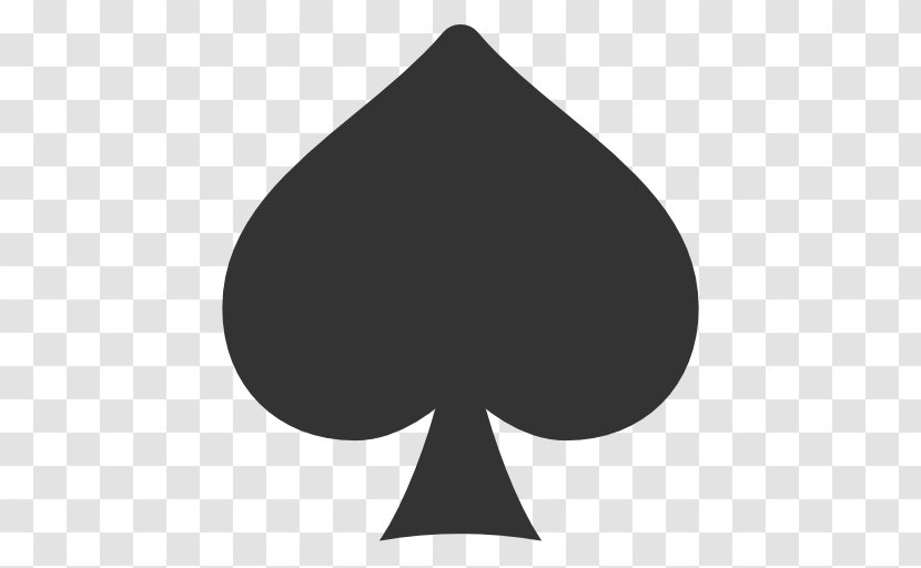 Suit Ace Of Spades Playing Card - Watercolor Transparent PNG