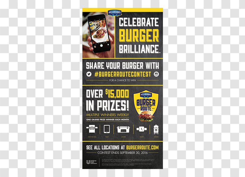 Display Advertising Brand Poster Flyer - Banner - Nation's Giant Hamburgers Transparent PNG