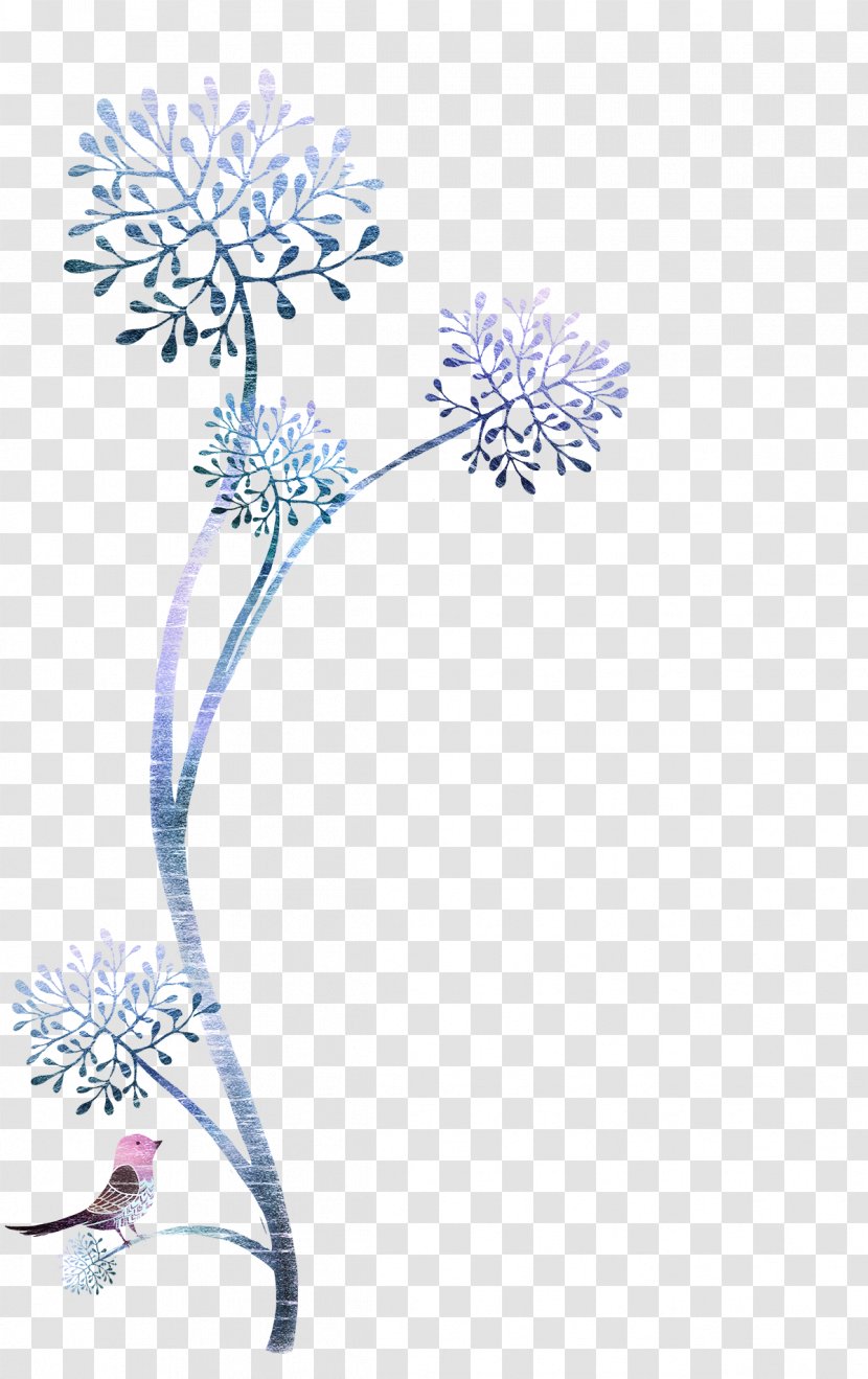 Vecteur - Flowering Plant - Winter Poster Decorative Material Transparent PNG