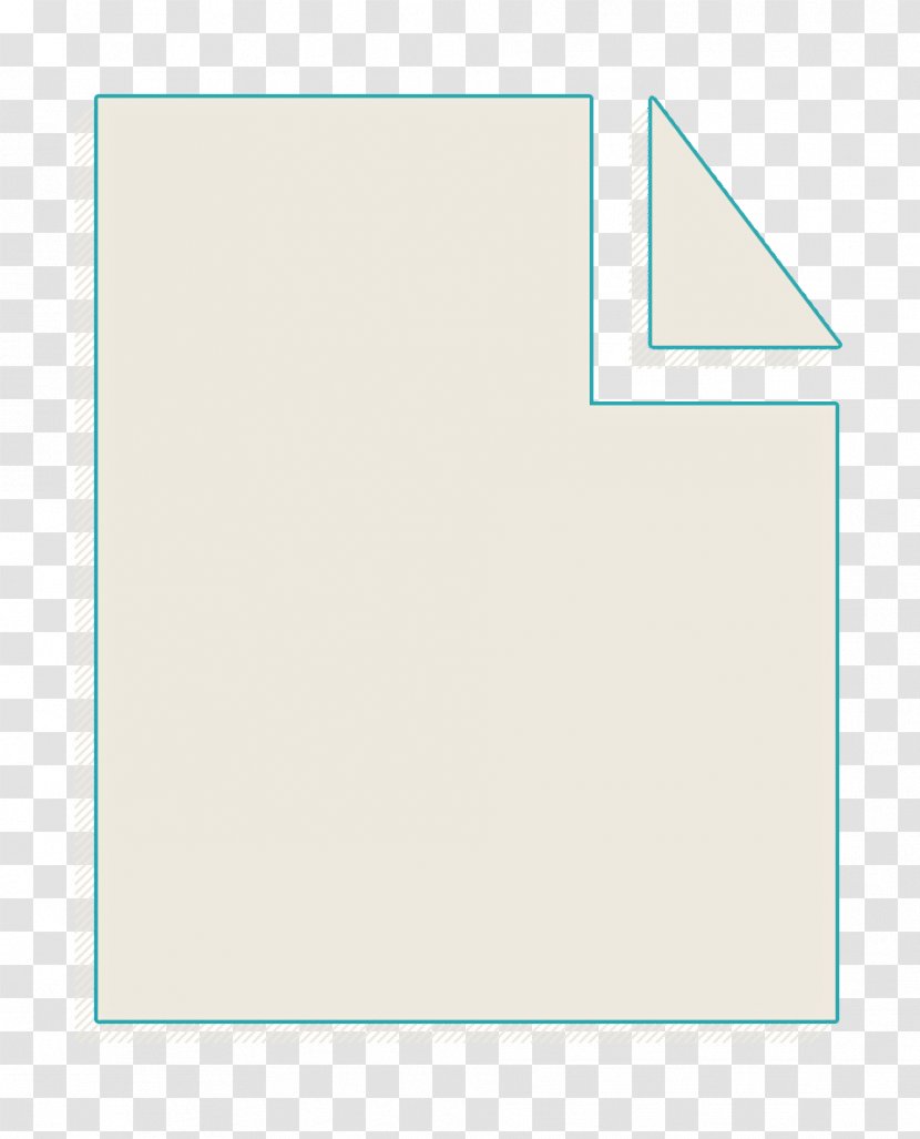 Document Icon - Rectangle Transparent PNG