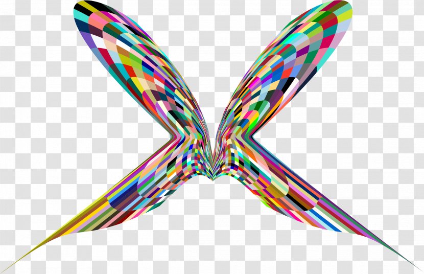 Butterfly Insect Clip Art - Feather - 3 Transparent PNG