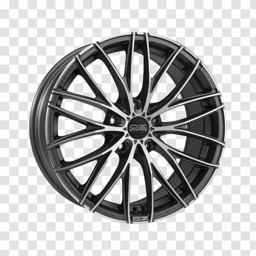 Car Italy OZ Group Alloy Wheel Rim - Rays Engineering Transparent PNG