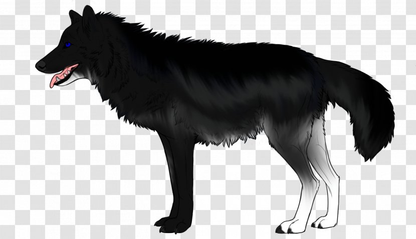 Wolfdog Black Wolf White - And - Gray Transparent PNG