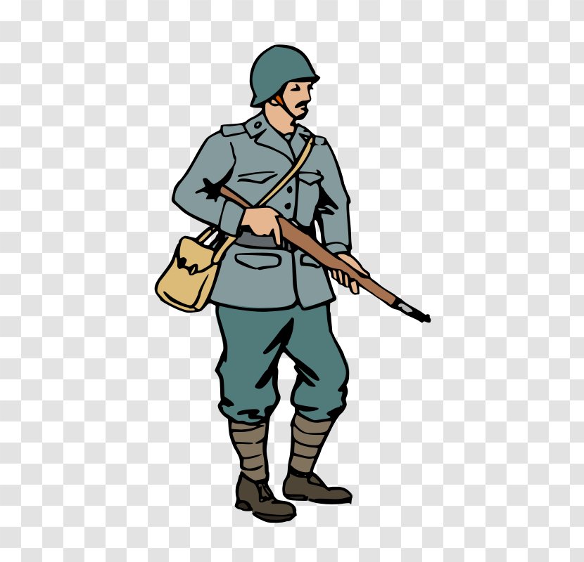 Second World War Soldier Clip Art - Infantry - Military Building Cliparts Transparent PNG
