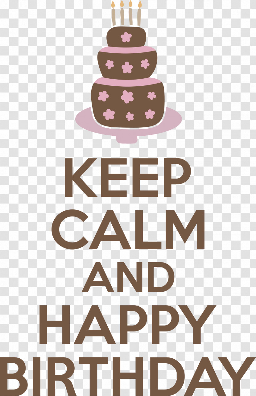 Birthday Keep Calm Happy Birthday Transparent PNG