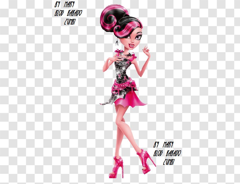 Barbie Monster High Draculaura Doll - Costume Transparent PNG