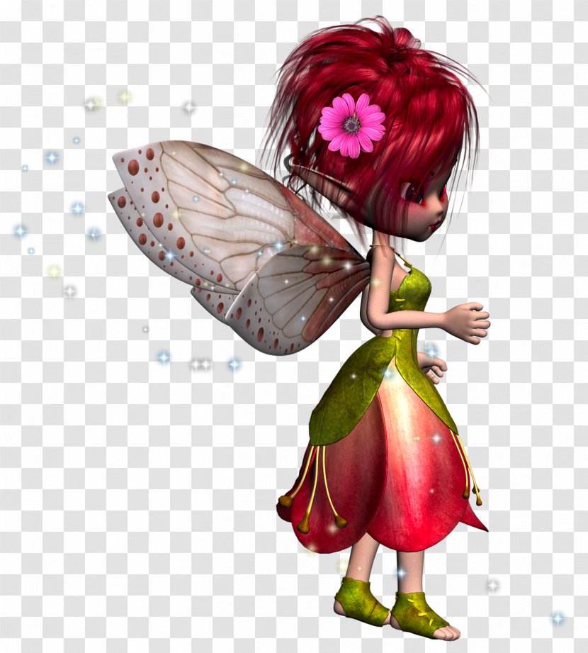 Fairy Pixie Illustration - Figurine - Butterfly Transparent PNG