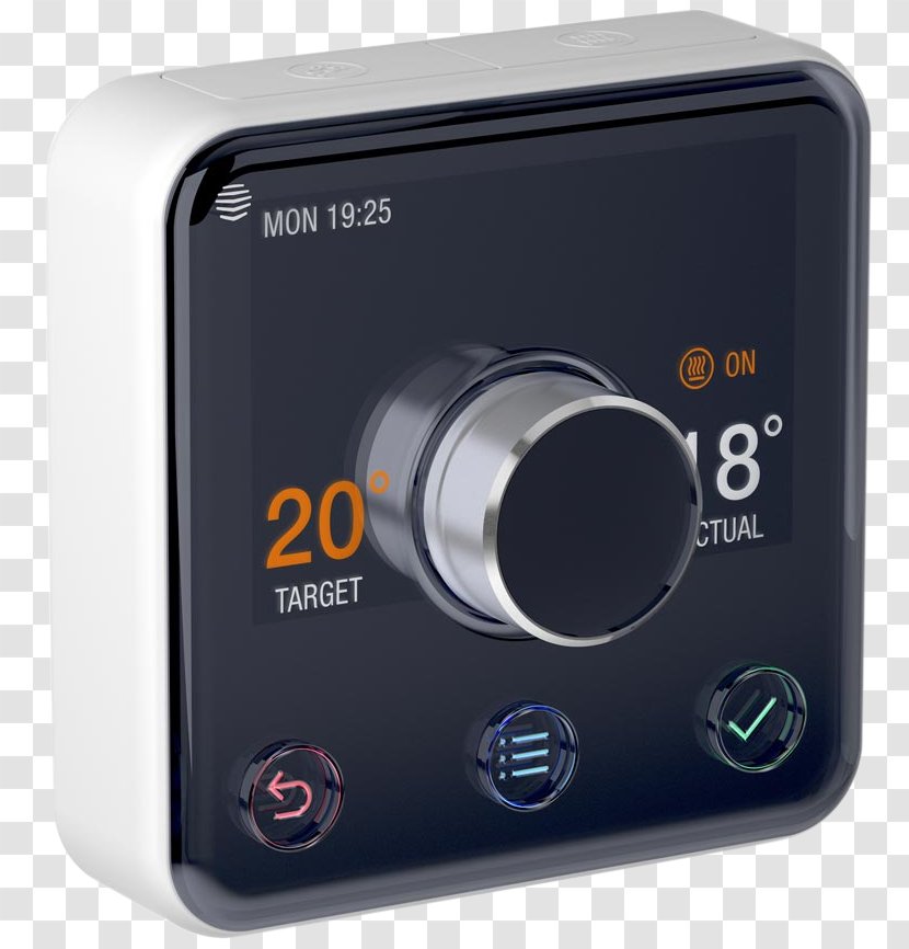 Hive Active Heating Thermostat 2 Smart Central - Multimedia Transparent PNG