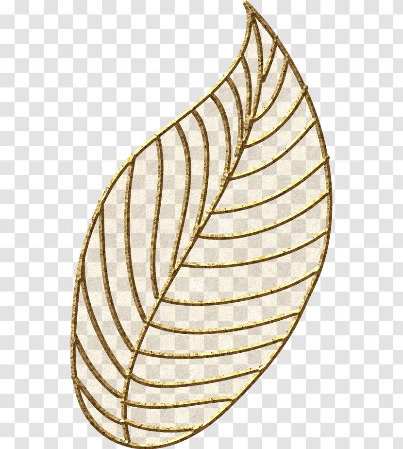 Metal Leaf Gold Transparent PNG