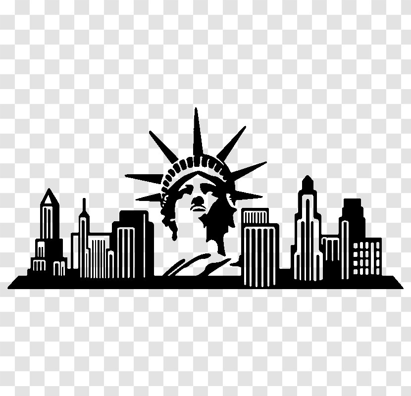 New York City Wall Decal Sticker - Building Transparent PNG