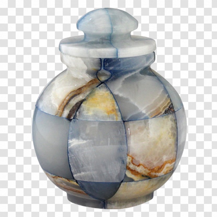Bestattungsurne Vase Ceramic The Ashes Urn - Marble Transparent PNG