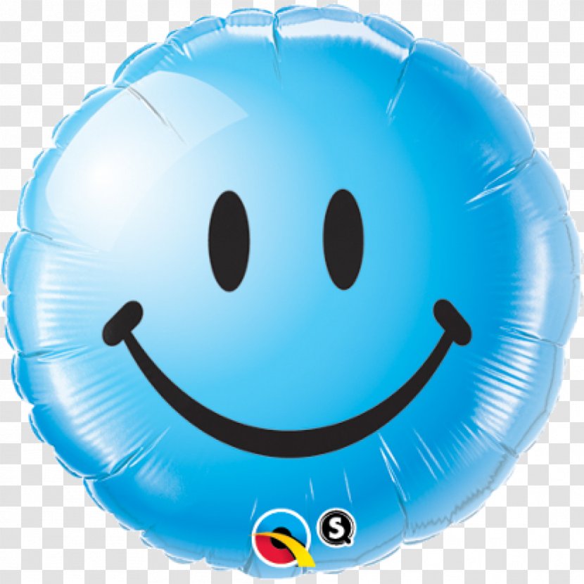 Gas Balloon Smiley Mylar BoPET Transparent PNG