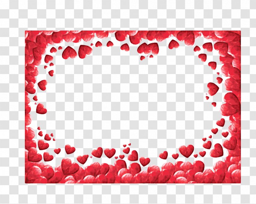 Valentines Day Frame - Heart - Love Picture Transparent PNG
