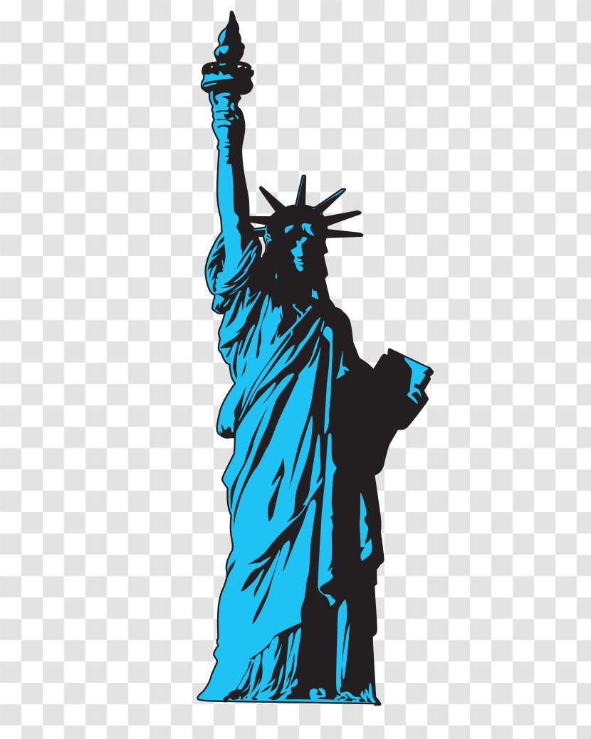 Statue Of Liberty - Art - Free Stock Vector Transparent PNG